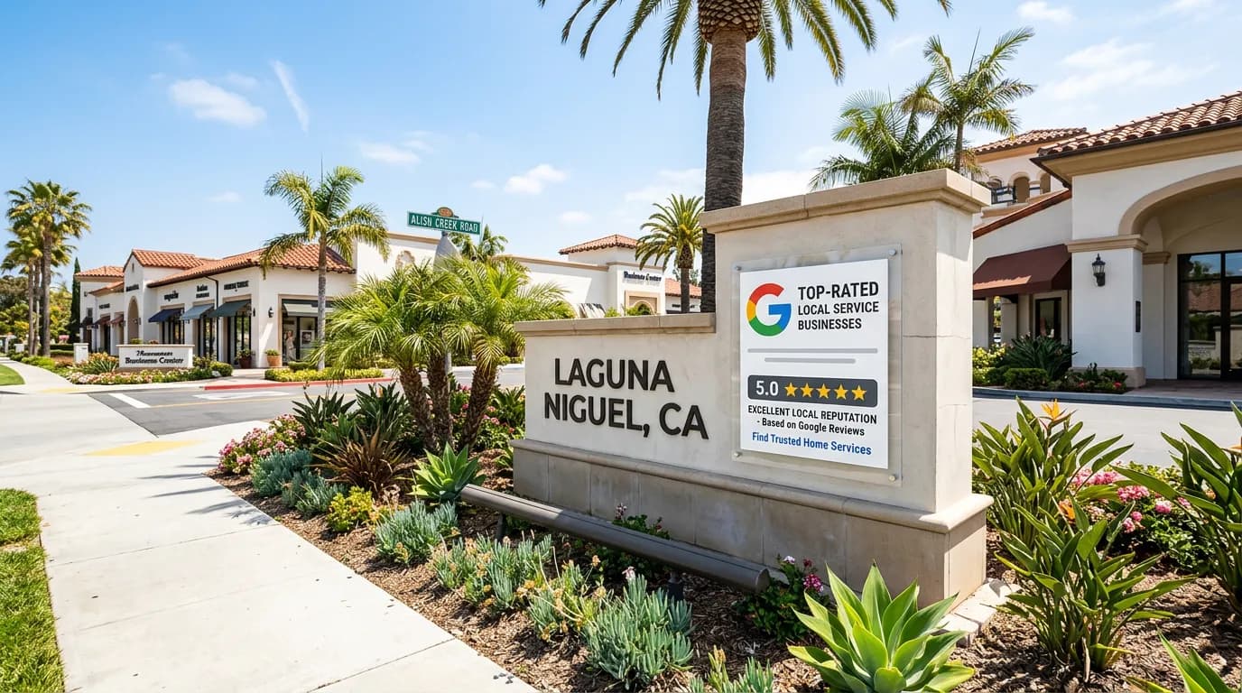 Laguna Niguel California Google Business Profile 5-star reviews and local reputation management