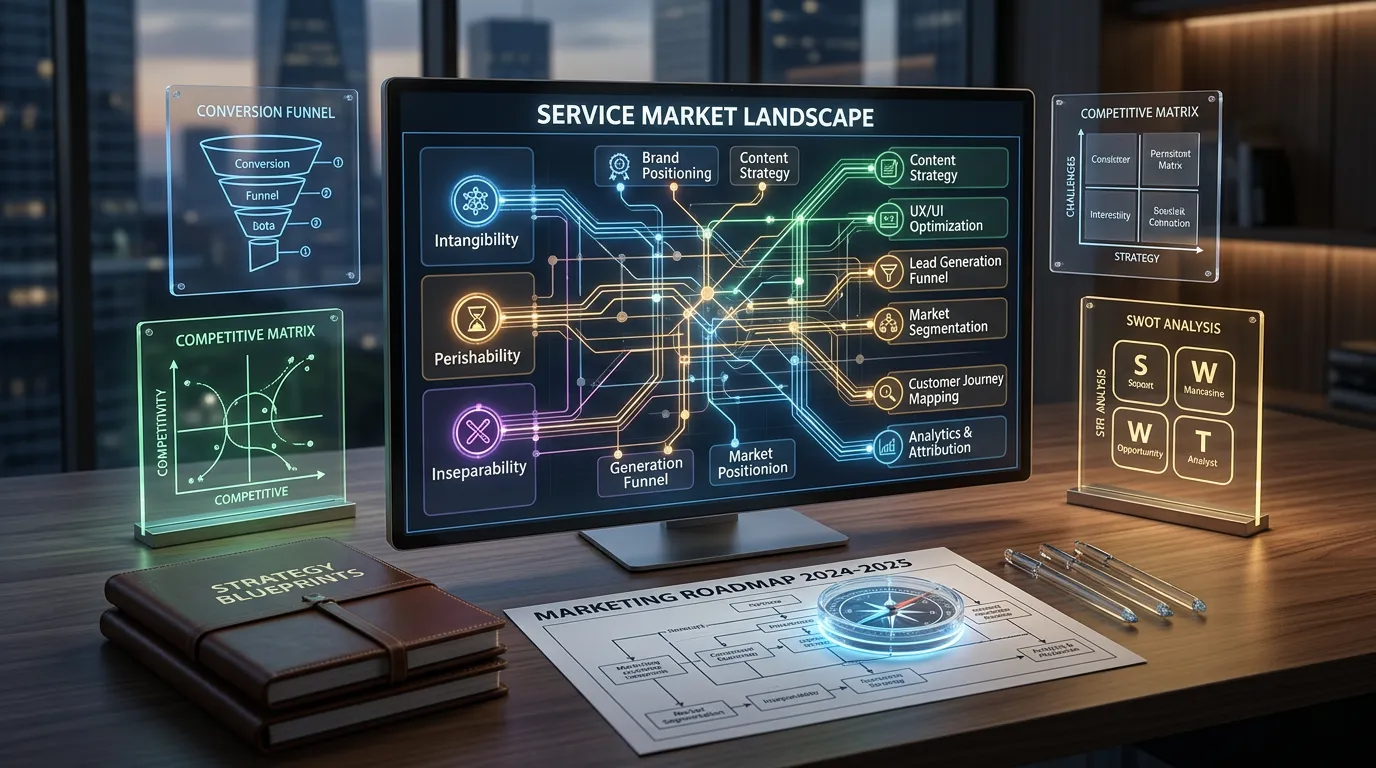Advanced marketing strategy expertise showing experienced agency knowledge applied to complex service business challenges