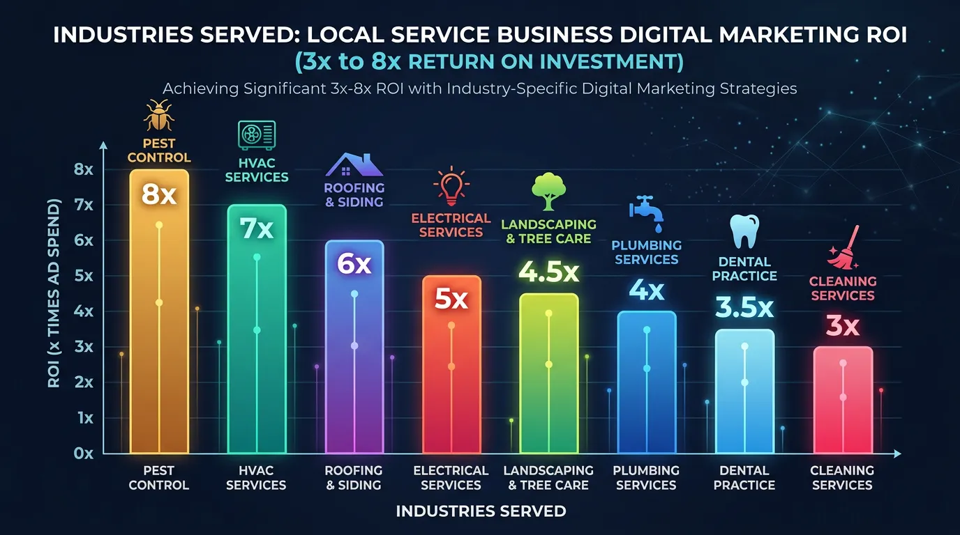 Auto repair shop digital marketing strategy showing SEO PPC and review generation driving steady customer flow